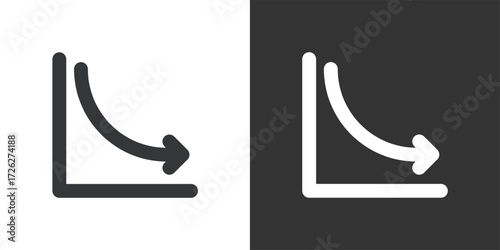 Statistics Icon. Solid glyph series icon
