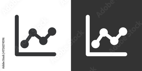 Statistics Icon. Solid glyph series icon