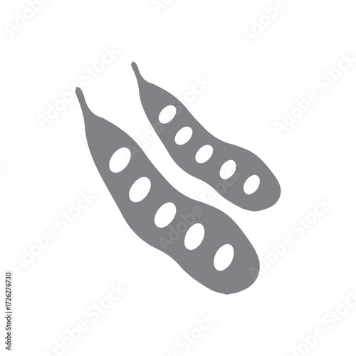 Edamame Pods Outline