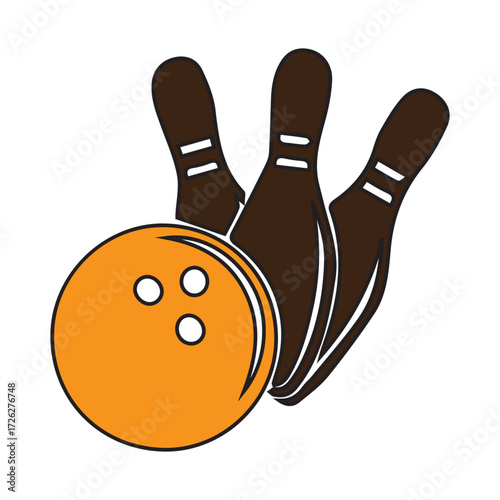 Classic bowling sport