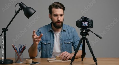 Tapety artystyczne Creating engaging video content home studio tutorial indoor filmmaking techniques