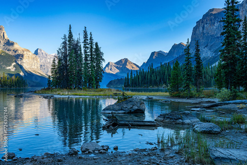 lake in the mountains