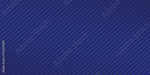 Blue dynamic diagonal parallel slanted lines abstract vertical geometric pattern. vector background