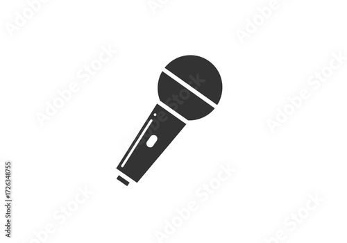 Microphone Icon Graphic Design Vector Illustration