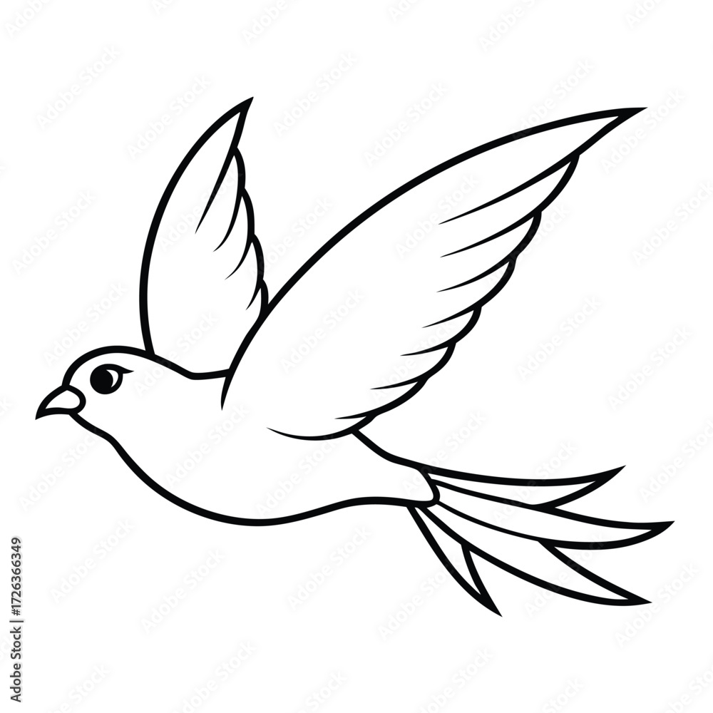 Fototapeta premium sparrow bird Artwork