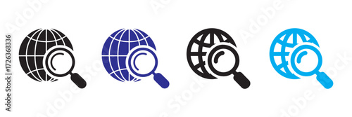 Global Society and People Networking Vector