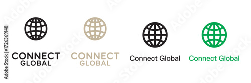 Worldwide Partnership and Connection Icons