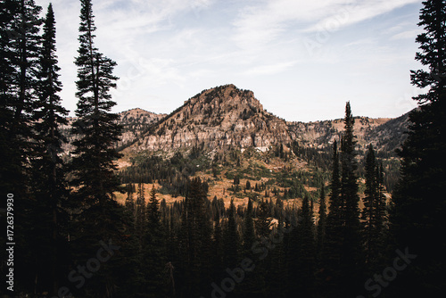 Fall Hiking Views at Tony Grove Lake and White Pine Lake Logan Utah Mountain Peaks and Trails