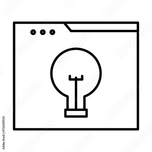 creative line icon