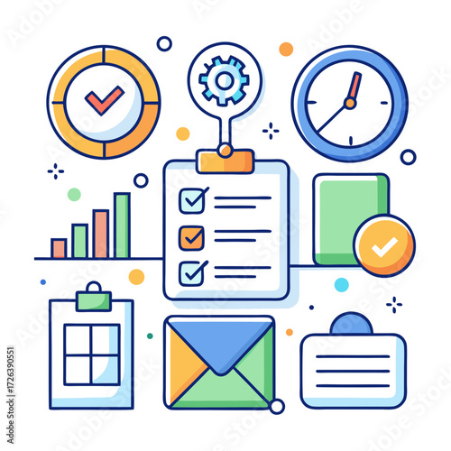 Streamline your workflow with efficient project management tools and task completion visuals for modern business success