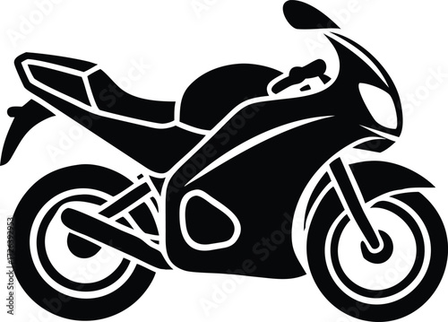 Black and white illustration of an all terrain vehicle atv