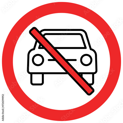 Do Not Dispose of Trash icon indicating prohibited waste disposal and environmental protection