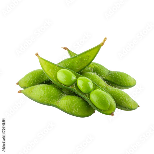 Wallpaper Mural edamame green soy beans isolated on transparent png  Torontodigital.ca