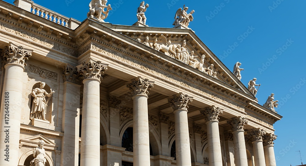 Obraz premium Ornate building facade