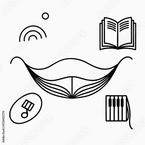book icon vector illustration