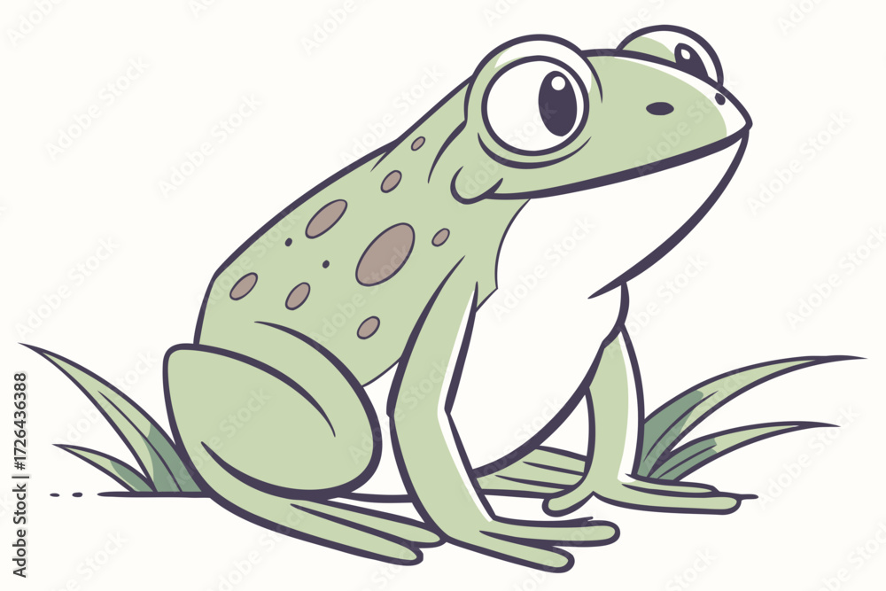 Fototapeta premium green tree frog