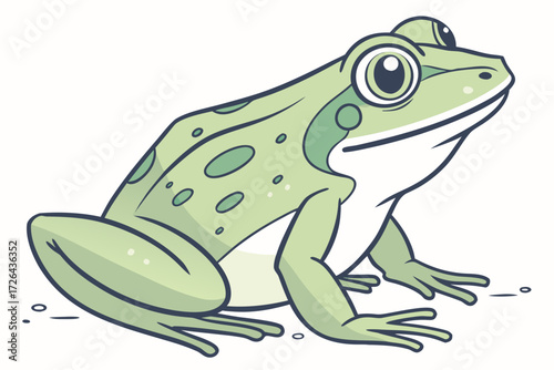 frog on a leaf