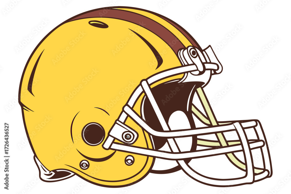 Fototapeta premium american football helmet