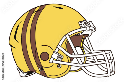 american football helmet