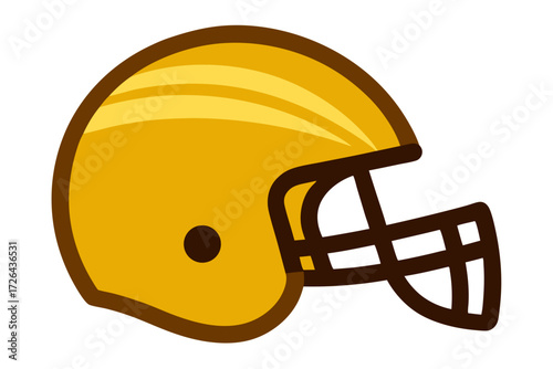 american football helmet
