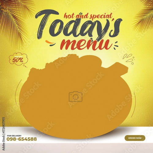 Today's Special Menu: Save Big!
Weekend Menu: Today's Best Deal.
Super Delicious Food Menu.
Hot and Special, Today's Menu.
Save Up To 50% on Your Order.
Today's Best Deal: Don't Miss Out.
