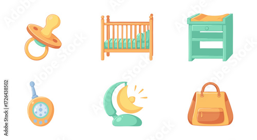 Baby Essentials: Pacifier, Crib, Monitor & More