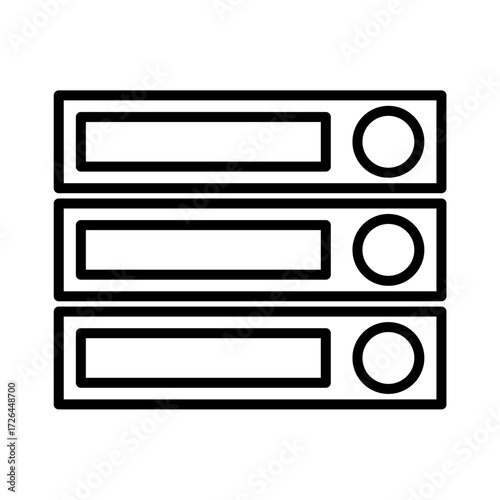 Storage Data Disk Hard disk HDD SSD Memory Cloud Link Computer Icon Logo Floppy Line Art
