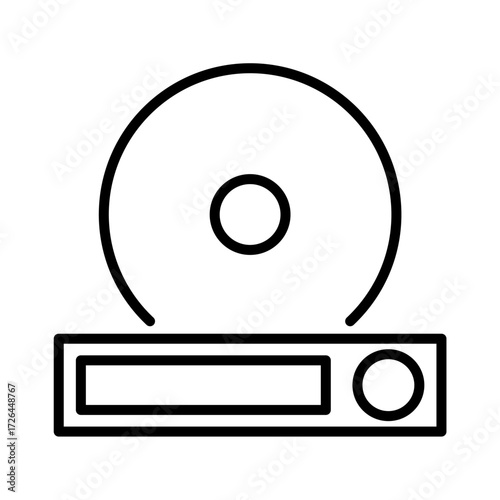 Storage Floppy Disk Disk Hard disk HDD SSD Memory Cloud Link Computer Icon Logo Floppy Line Art
