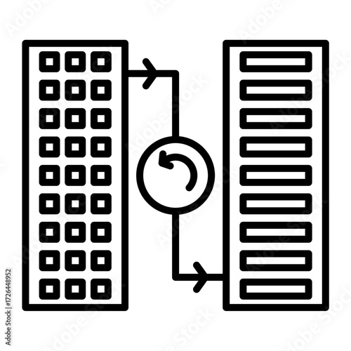 Storage Recovery Data 
Disk Hard disk HDD SSD Memory Cloud Link Computer Icon Logo Floppy Line Art
