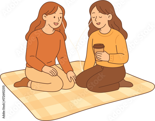 Picnic with my friend