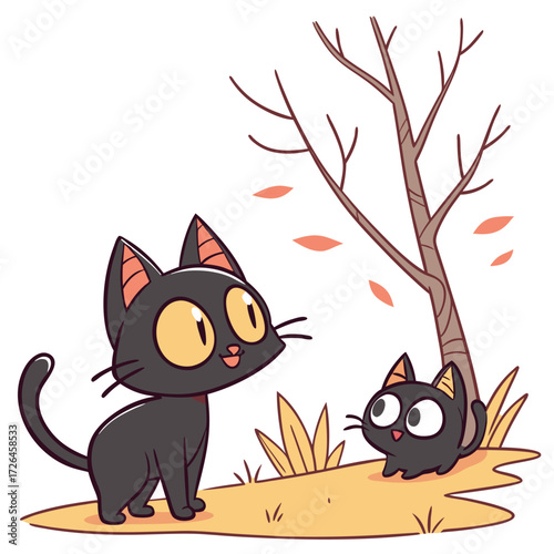 cat vector illustration