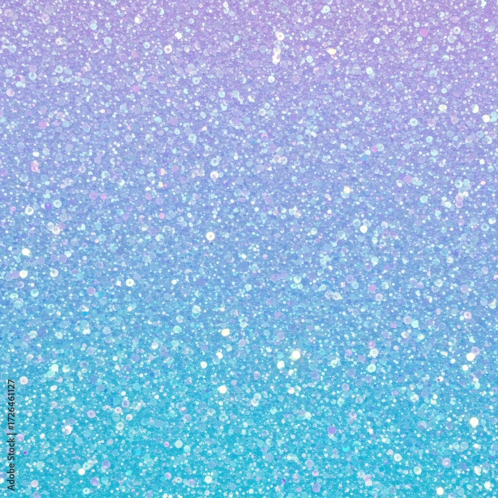 Fototapeta premium Magical Mermaid and Ocean Glitter Texture 6