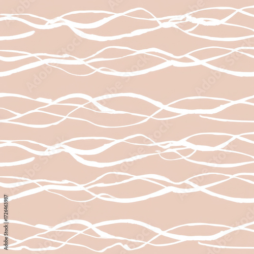Pastel Pink Ripple Wave Pattern for Soft and Elegant Designs