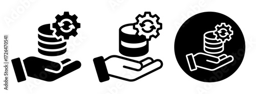 Information Handling Icon Collection Glyph & Mixed Style
