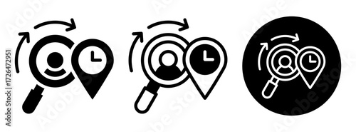 Hired Icon Collection Glyph & Mixed Style