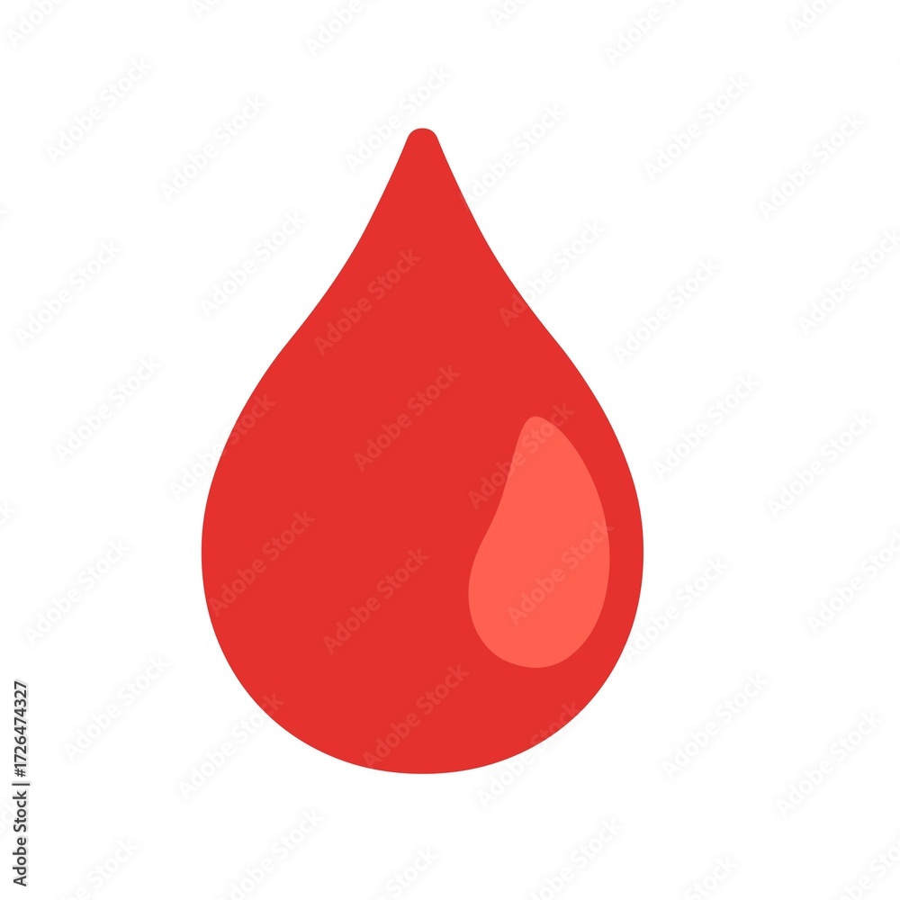 Obraz premium drop of blood
