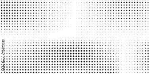 Abstract black dots on white background. Distort dotted. Comic art style modern.