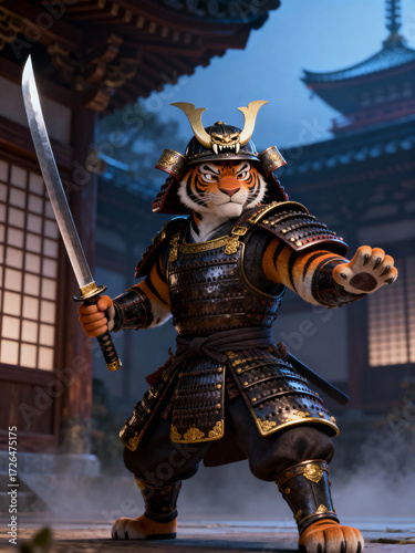 tiger samurai