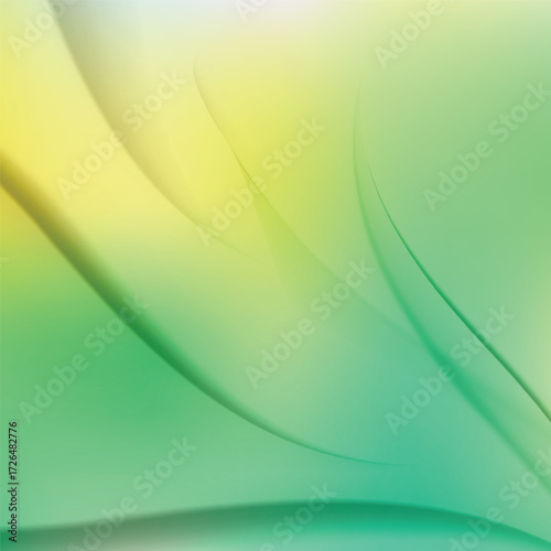 Abstract blue blurred gradient mesh background design.