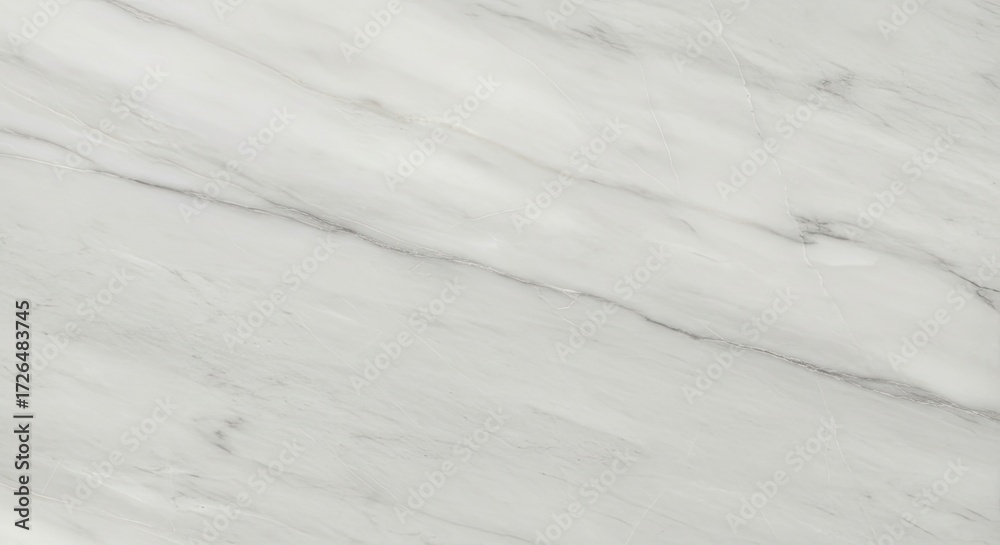 Fototapeta premium White Marble Texture with Gray Veins, Stone Background Pattern, Natural Surface