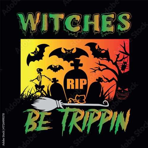 Witches be tipping Halloween
