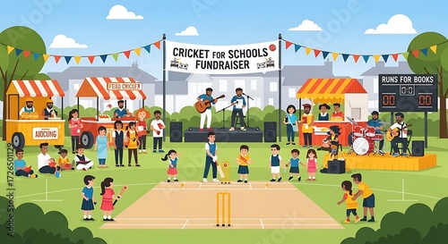 School Cricket Fundraiser. (1)