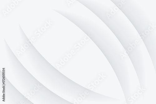 Modern abstract white minimal background