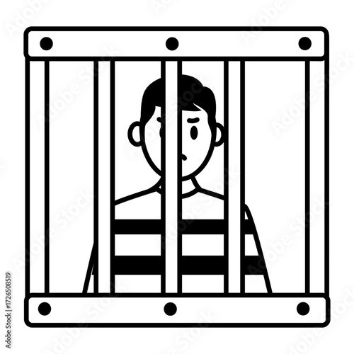 A drawing style icon showing lock keys