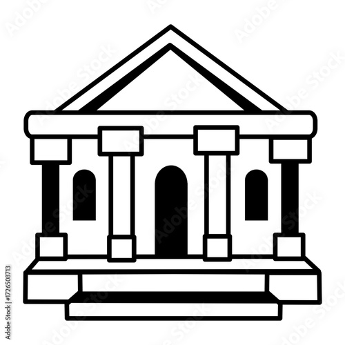 A drawing style icon showing lock keys