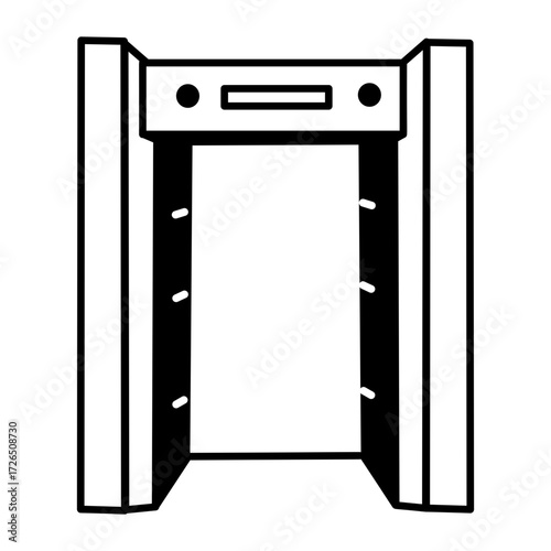 A drawing style icon showing lock keys