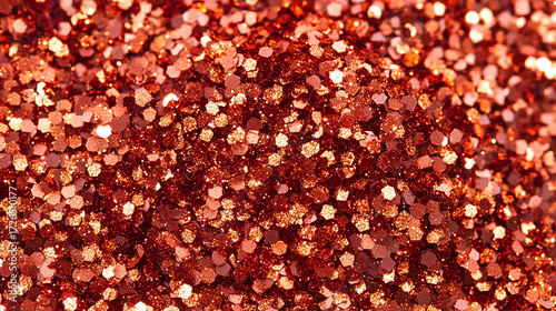 Shiny red rough glitter texture background