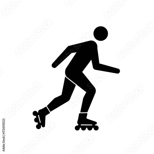 Person Roller Skating Active Lifestyle Recreational Activity Sport Outdoor Recreation Healthy Hobby.