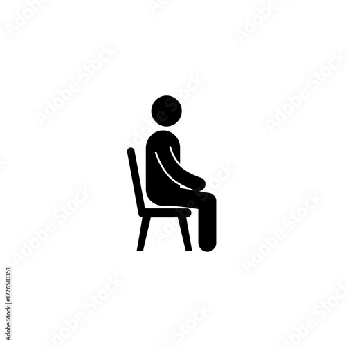 Person Sitting in a Chair.