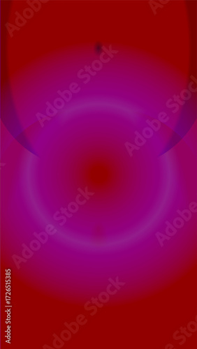 Deep Red and Fuchsia Vertical Gradient Background - Dark Passionate Circular Glow